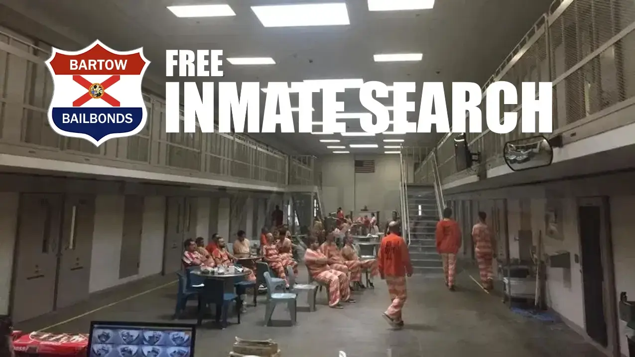 Inmate search shown in Polk County jail in Winter Haven, Florida